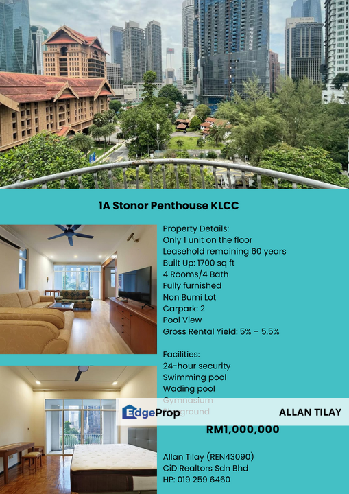 1A Stonor Penthouse KLCC, Kuala Lumpur, KLCC