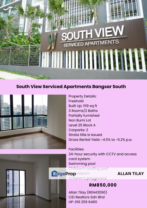 South View Serviced Apartments Bangsar South, Kuala Lumpur, Pantai