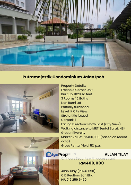 Putramajestik Condominium Jalan Ipoh, Kuala Lumpur, Jalan Ipoh