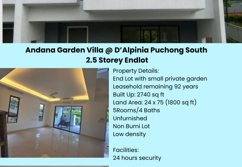 Andana Villa @ D'Alpinia