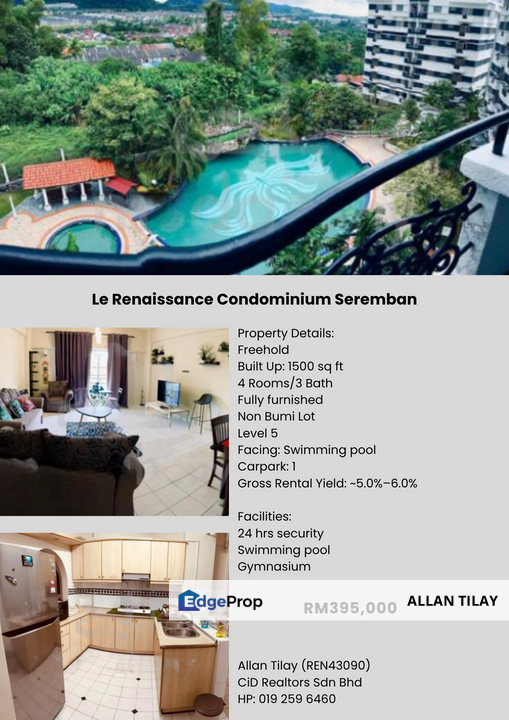Le Renaissance Condominium Seremban, Negeri Sembilan, Seremban