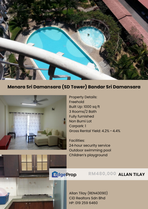 Menara Sri Damansara (SD Tower) Bandar Sri Damansara, Selangor, Bandar Sri Damansara