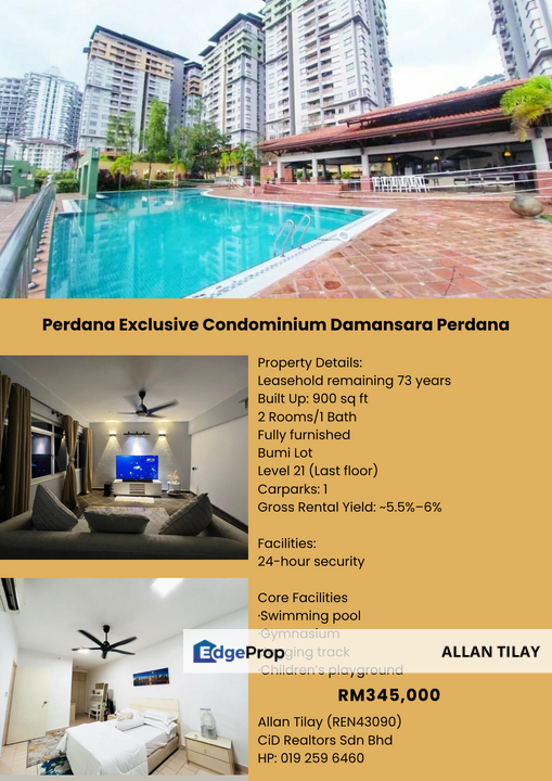 Perdana Exclusive Condominium Damansara Perdana (BUMI LOT), Selangor, Damansara Perdana