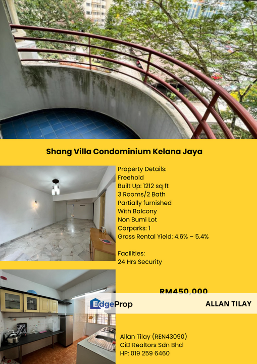 Shang Villa Condominium Kelana Jaya, Selangor, Petaling Jaya