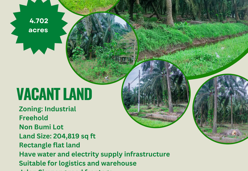 Kamunting Freehold Vacant Agricultural Land