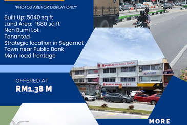 Segamat 3-Storey Shophouse