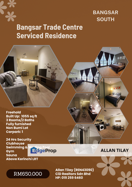 Bangsar Trade Centre Serviced Residence, Kuala Lumpur, Bangsar South