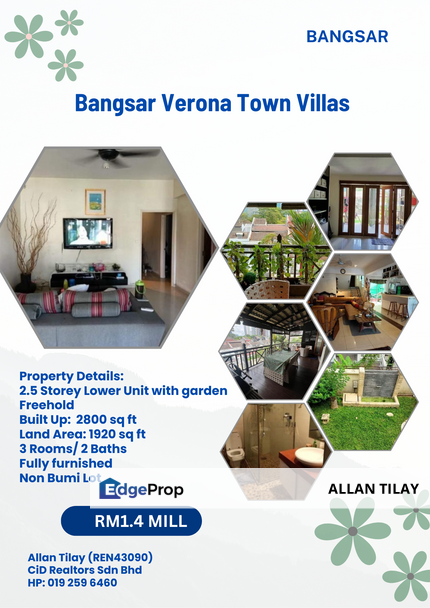 Bangsar Verona Town Villas, Kuala Lumpur, Bangsar