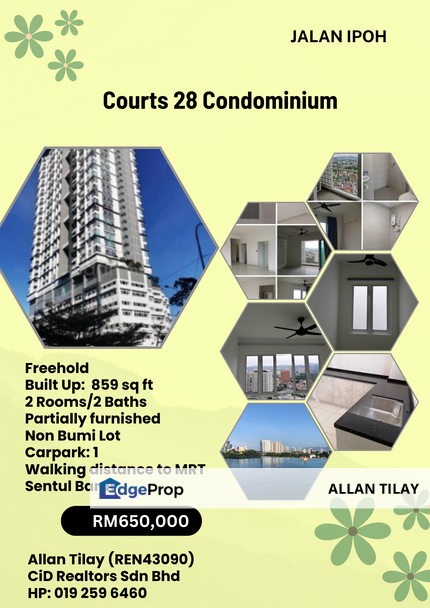 Jalan Ipoh Courts 28 Condominium, Kuala Lumpur, Jalan Ipoh