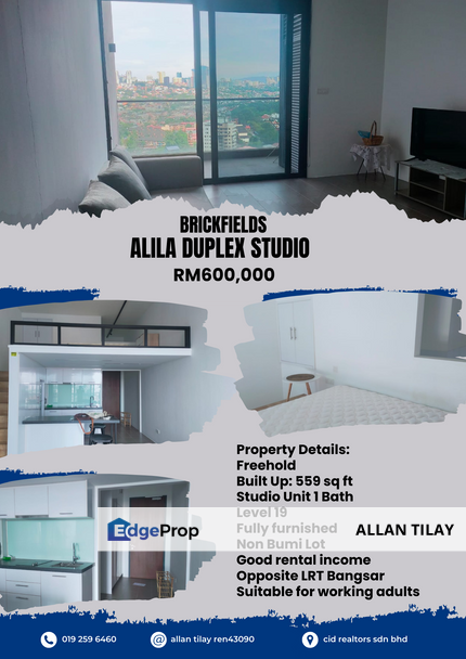 Brickfields Alila Duplex Studio, Kuala Lumpur, Bangsar