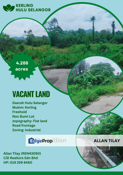 Kerling Vacant Agricultural Land, Selangor, Kerling