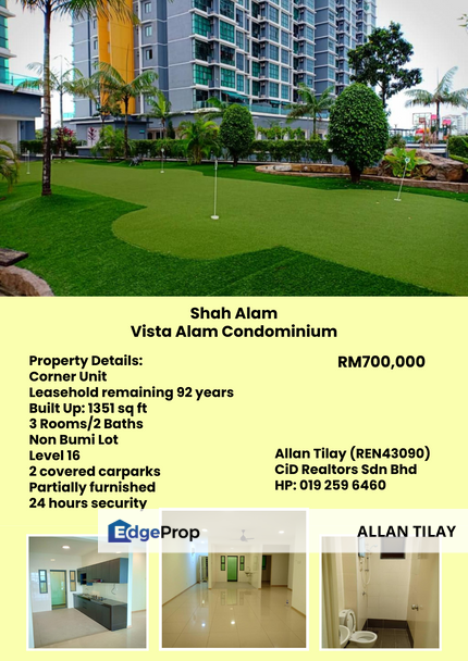 Shah Alam Vista Alam Serviced Apartment, Selangor, Shah Alam