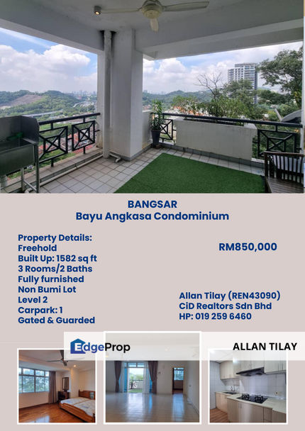 Bangar Bayu Angkasa Condominium, Kuala Lumpur, Bangsar