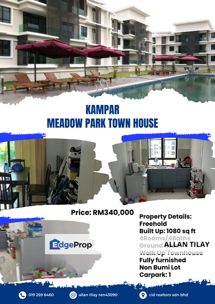 Kampar Meadow Park Town House, Perak, Kampar