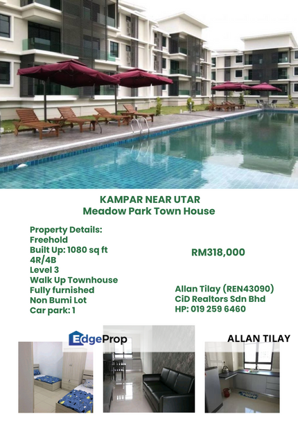 Kampar Meadow Park Town House, Perak, Kampar