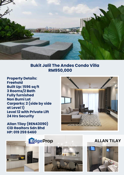 Bukit Jalil The Andes Condo Villa, Kuala Lumpur, Bukit Jalil