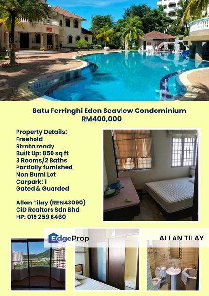 Batu Ferringhi Eden Seaview Condominium , Penang, Batu Ferringhi