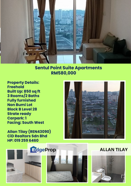 Sentul Point Suite Apartments, Kuala Lumpur, Sentul