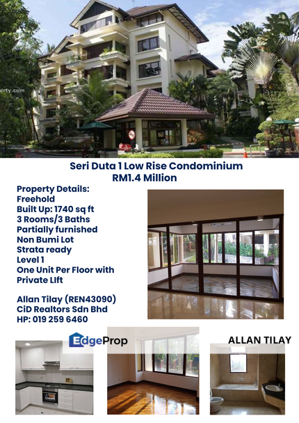 Seri Duta 1 Low Rise Condominium, Kuala Lumpur, Taman Duta