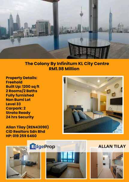 The Colony By Infinitum KL City Centre, Kuala Lumpur, KL City