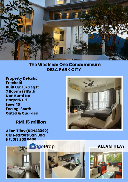 Desa Park City (The Westside 1) Condominium, Kuala Lumpur, Desa Parkcity