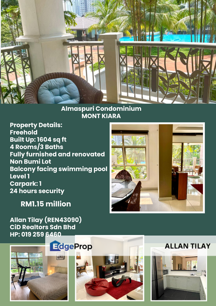 Mont Kiara Almaspuri Condominium, Kuala Lumpur, Mont Kiara