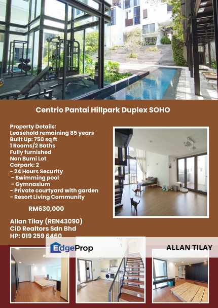 Centrio Pantai Hillpark Duplex SOHO, Kuala Lumpur, Pantai Dalam/Kerinchi