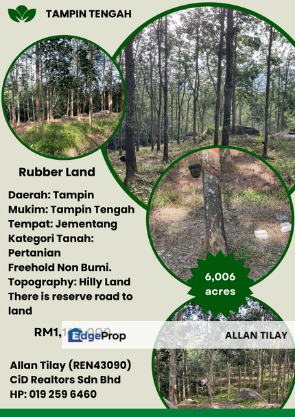 Tampin Rubber Land, Negeri Sembilan, Tampin
