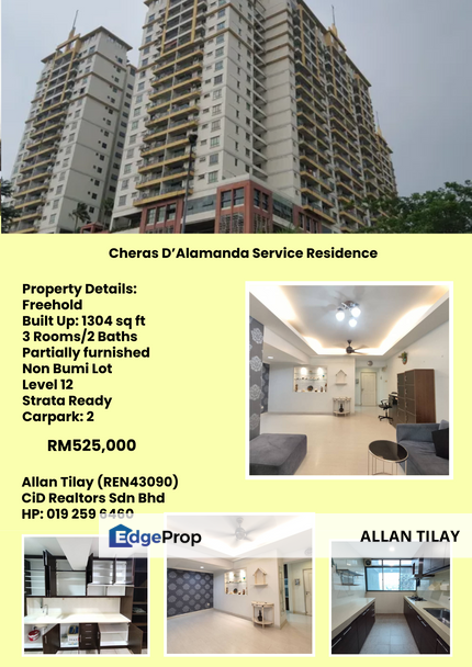 Cheras D’Alamanda Service Residence, Kuala Lumpur, Cheras