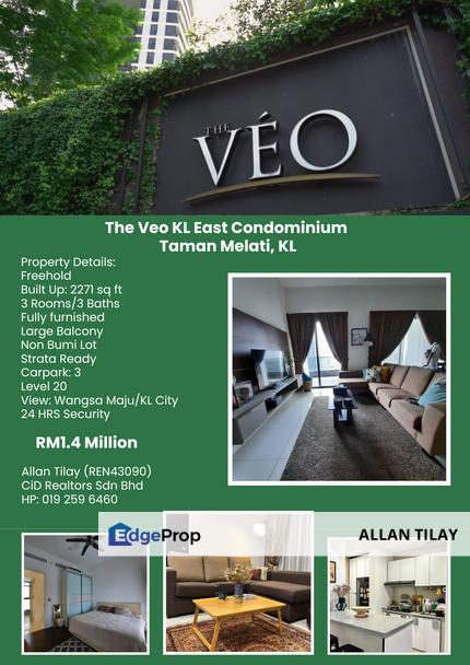 The Veo KL East Condominium Taman Melati, Kuala Lumpur, Taman Melawati
