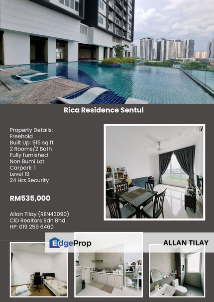 Rica Residence Sentul, Kuala Lumpur, Sentul