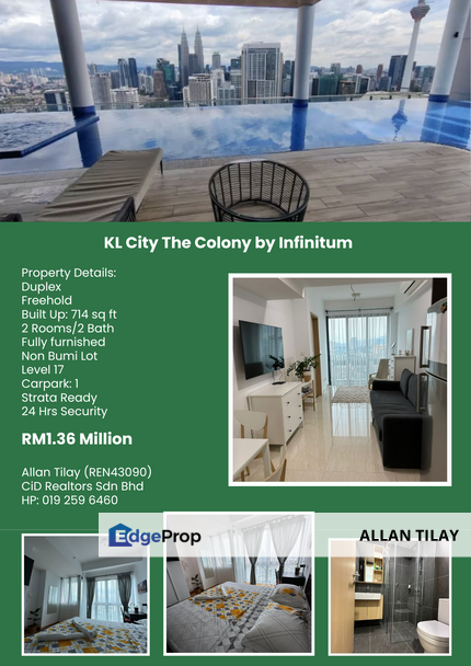 KL City The Colony by Infinitum , Kuala Lumpur, KL City