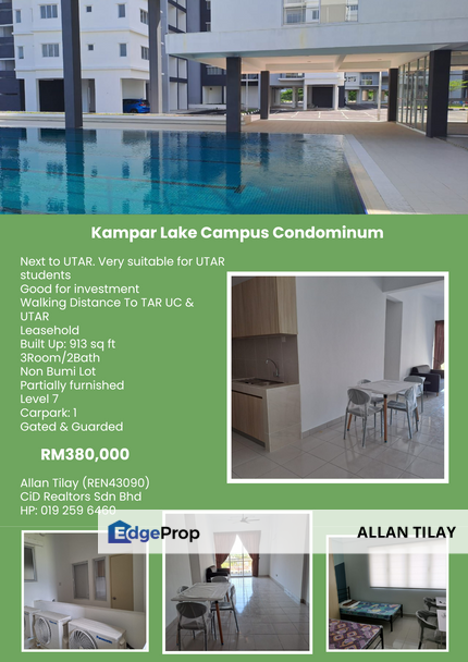 Kampar Lake Campus Condominum, Perak, Kampar