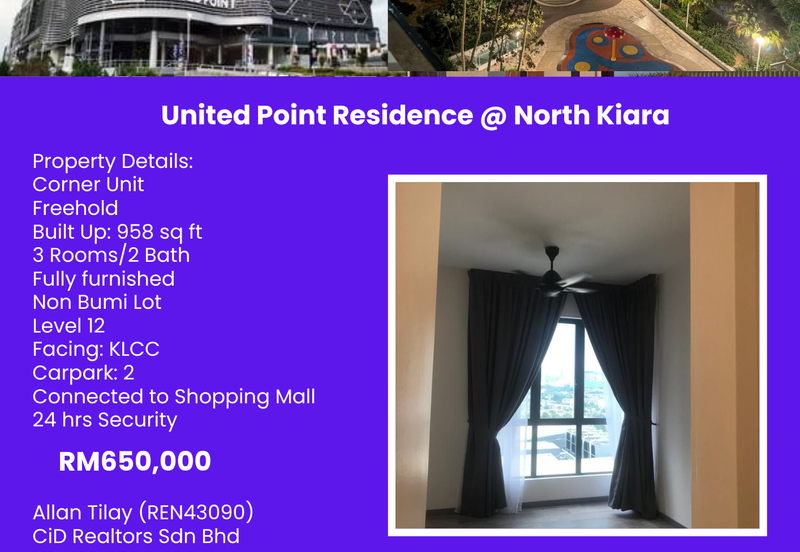 United Point Residence (Residensi Bersepadu)