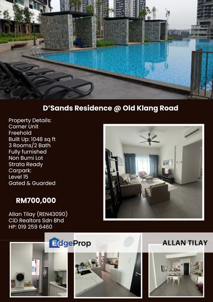 D’Sands Residence @ Old Klang Road, Kuala Lumpur, Jalan Klang Lama (Old Klang Road)