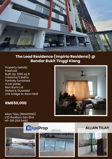 The Lead Residence (Impiria Residensi) @ Bandar Bukit Tinggi Klang, Selangor, Klang