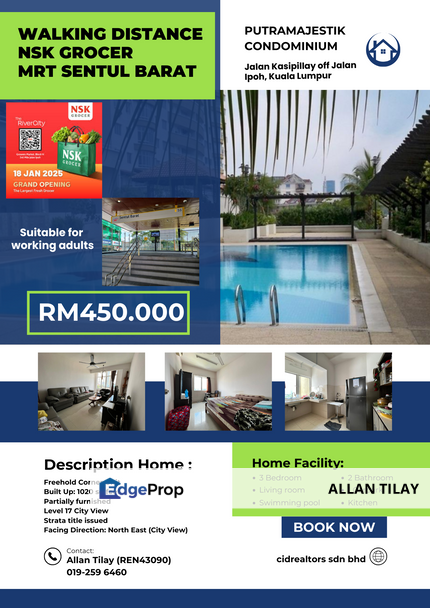 Putra Majestik Condominium @ Jalan Ipoh, Kuala Lumpur, Jalan Ipoh