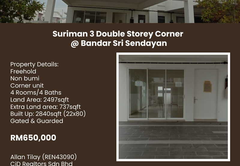 Suriaman 3, Bandar Sri Sendayan