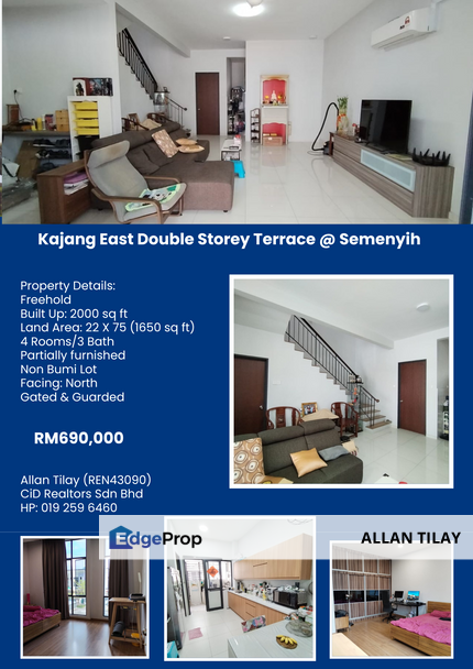 Kajang East Double Storey Terrace @ Semenyih, Selangor, Semenyih