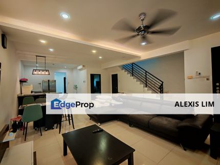 Fully furnished Double storey Intermediate Superlink Terrace for RENT at Bandar Parklands, Selangor, Klang
