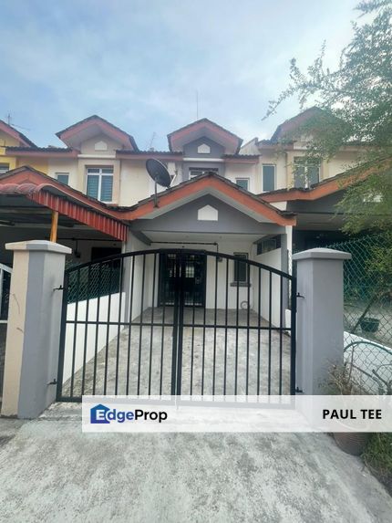 Taman Bestari indah Medium Cost House  Renovated for sale, Johor, Ulu Tiram