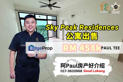 Sky Peak Residence 3 Bedroom Unit For Sale, Johor, Setia Tropika