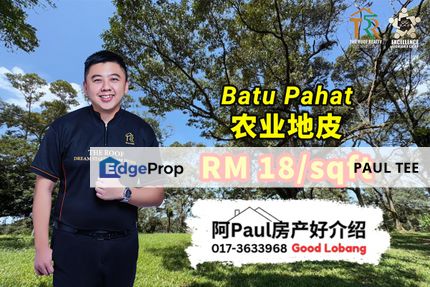 Batu Pahat 12 Acres Agriculture Land For Sale, Johor, Batu Pahat