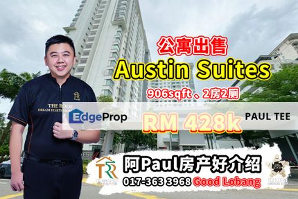 Austin Suites 2 Bedroom Unit For Sale, Johor, Johor Bahru
