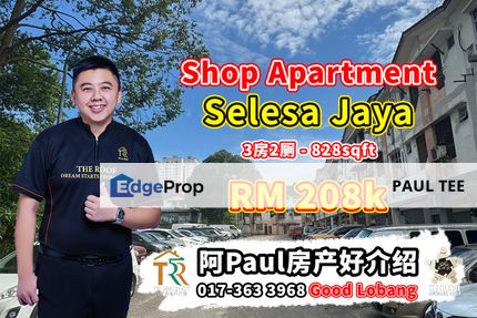 Selesa Jaya - Shoplot Apartment For Sale, Johor, Skudai