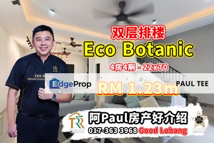 Eco Botanic - 2 Storey Terrace House For Sale, Johor, Nusajaya