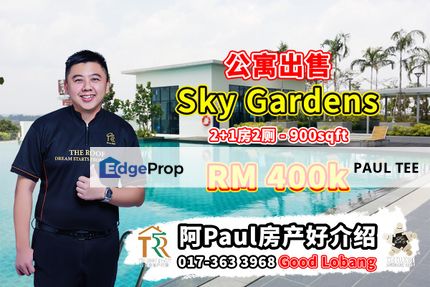 Sky Gardens 2 Bedroom Unit For Sale, Johor, Setia Tropika