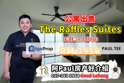 The Raffles Suites 2 Bedroom Unit For Sale, Johor, Skudai