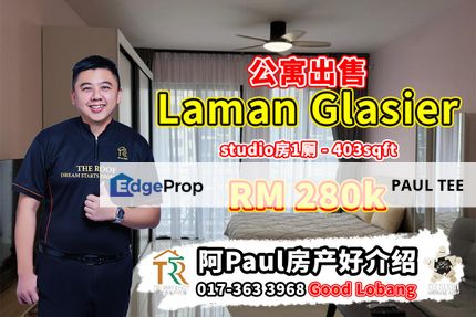 Laman Glasier Studio Unit For Sale, Johor, Johor Bahru