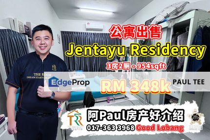 Jentayu Residency 3 Bedroom Unit For Sale, Johor, Tampoi